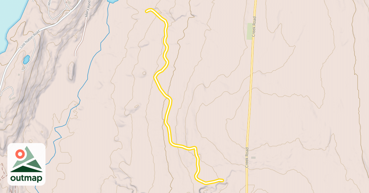 Map of Ruthie's Run