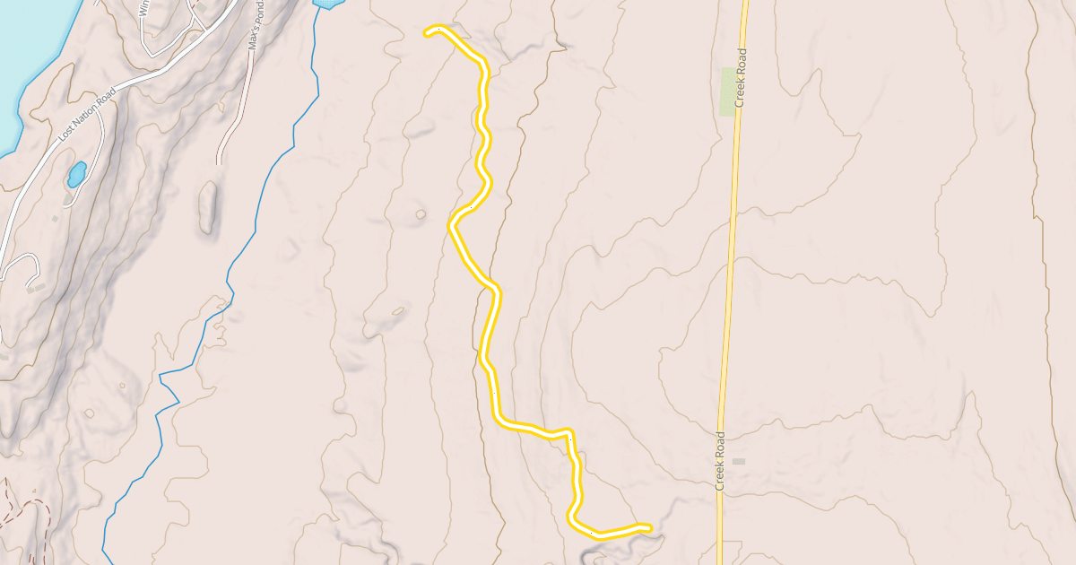 Map preview of Ruthie's Run