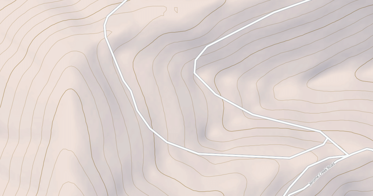Map preview of JEROME CREEK F