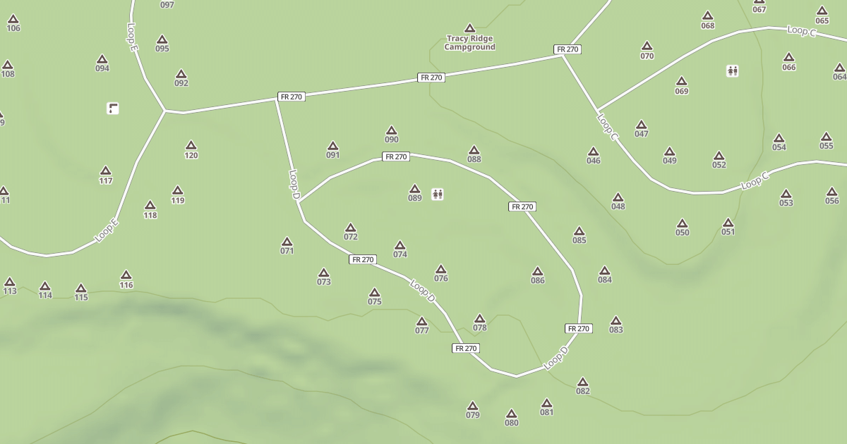 Map preview of TRACY RUN - D