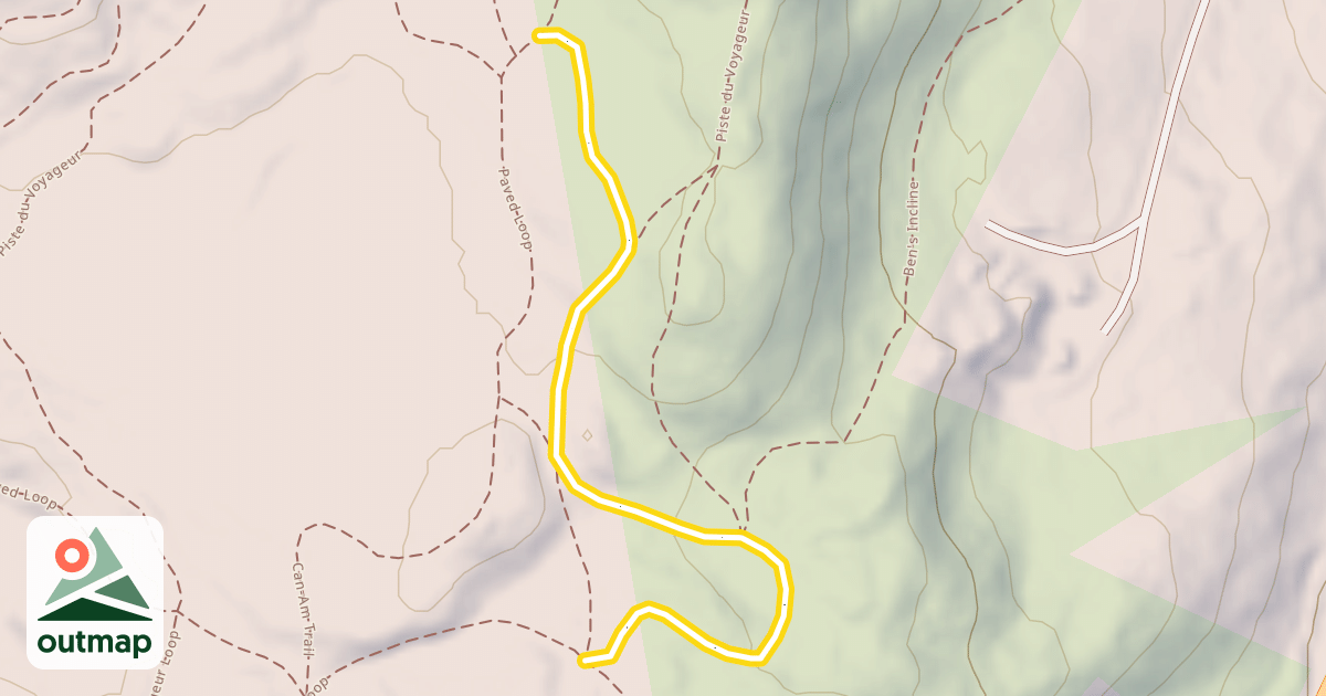 Map of Can-Am Trail