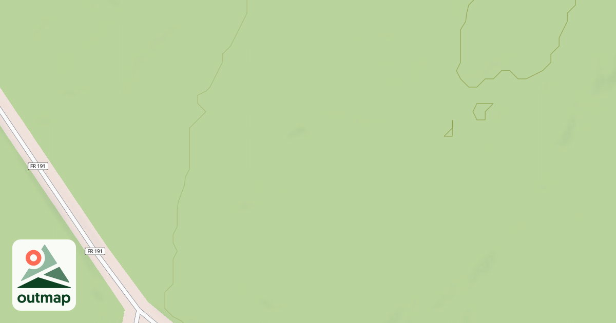 Map of FR 191C