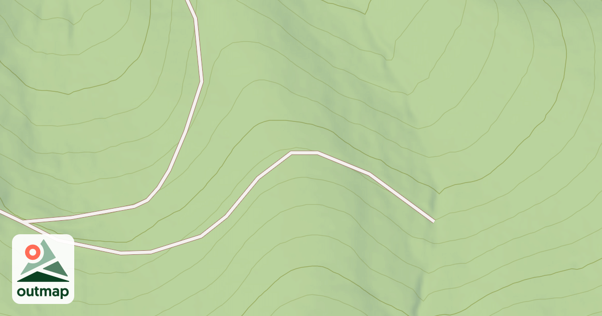 Map of BLACK HOLLOW SPUR 2