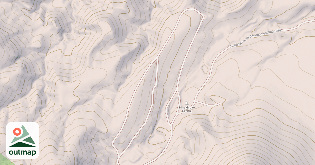 Map of PROSPECTS SPUR ROAD H