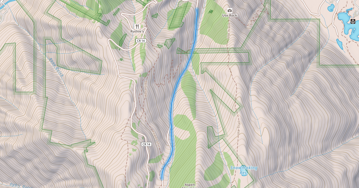 Map preview of Spar Gulch