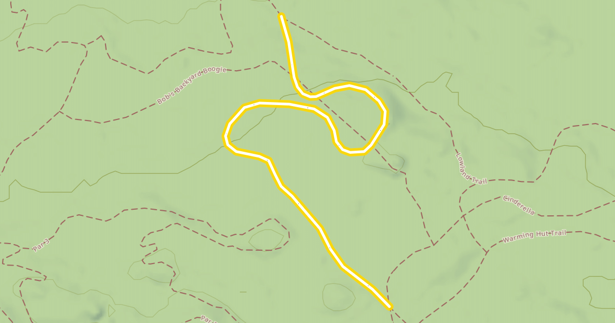 Map preview of Race Trail