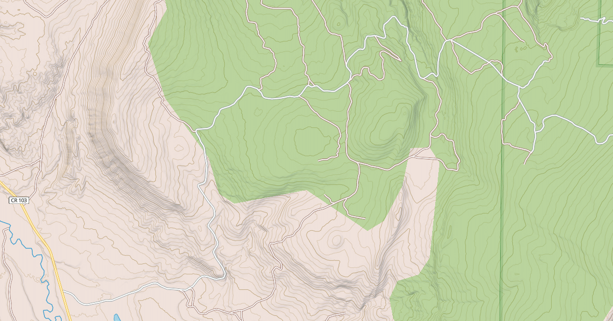Map preview of BULL MOUNTAIN