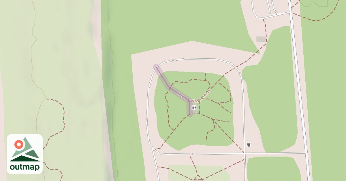 Map of Loop A Washrooms