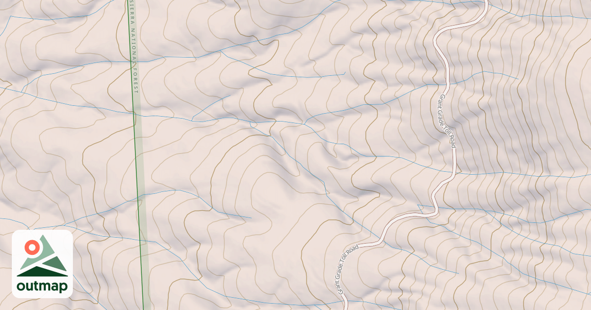 Map of Grant Grade Spur A