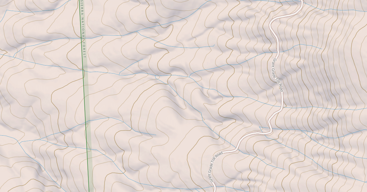 Map preview of Grant Grade Spur A