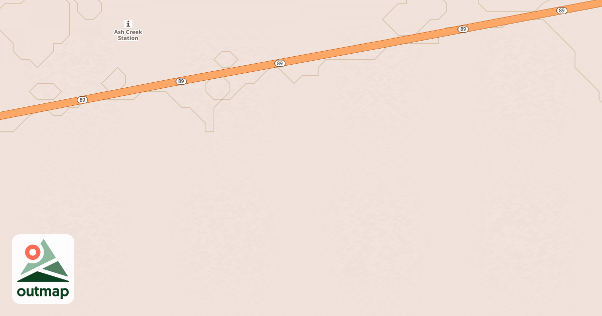 Map of ASH CR SOUTH