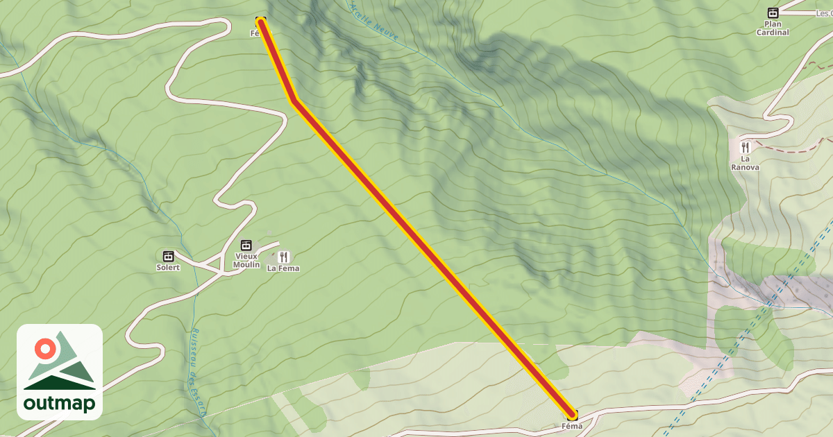 Map of Féma