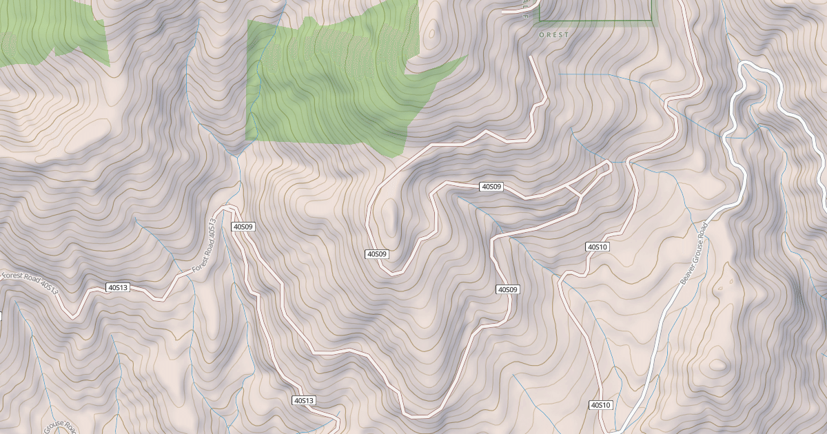 Map preview of UPPER GROUSE