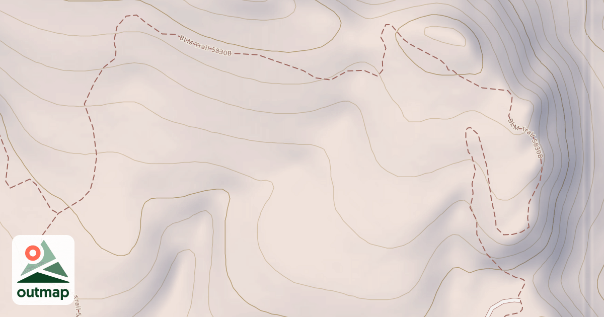 Map of BLM National GTLF Public Motorized Trails 6f16174a-9f25-4bee-95ee-edf3a7f2a1db