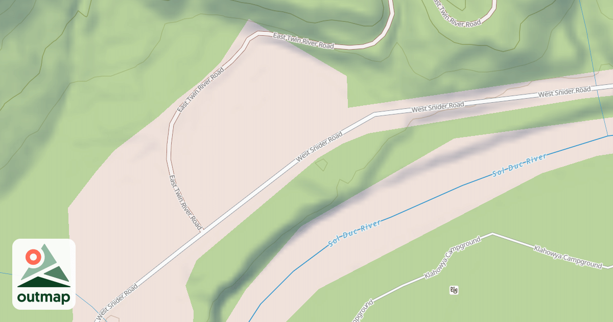 Map of ACCESS TO 3040 ROAD