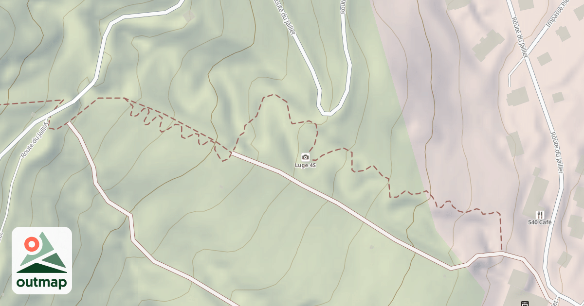 Map of Luge 4S