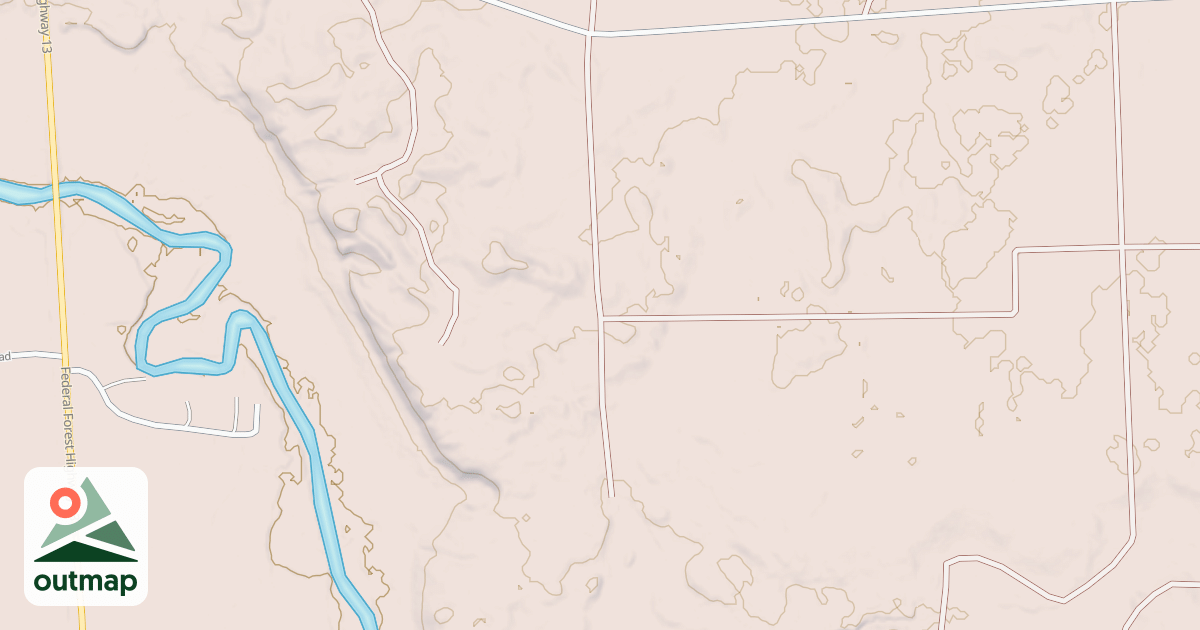 Map of CACHE LAKE SOUTH