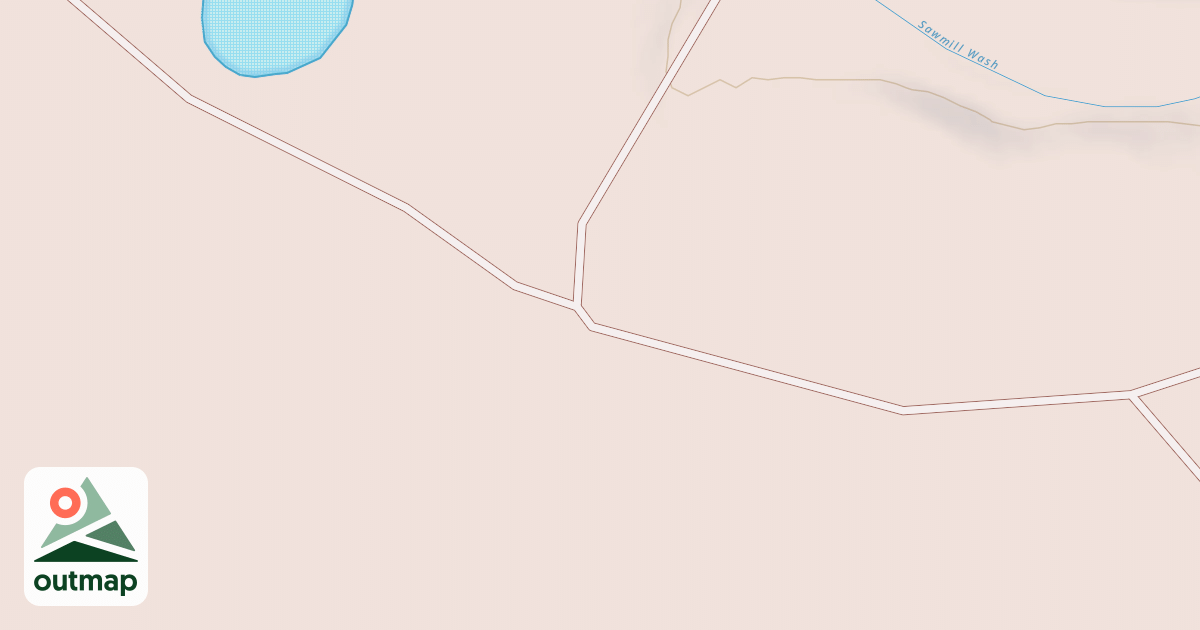 Map of ANDERSON MESA