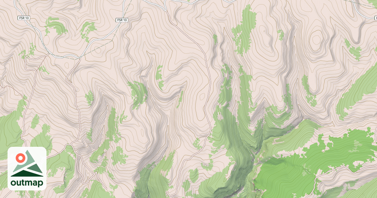 Map of GROUSE CREEK