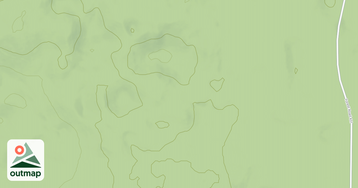 Map of FR 431A