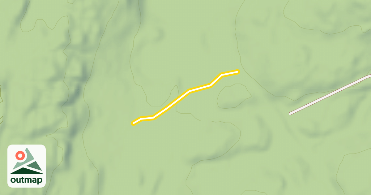 Map of #1 Weber Trail Upper
