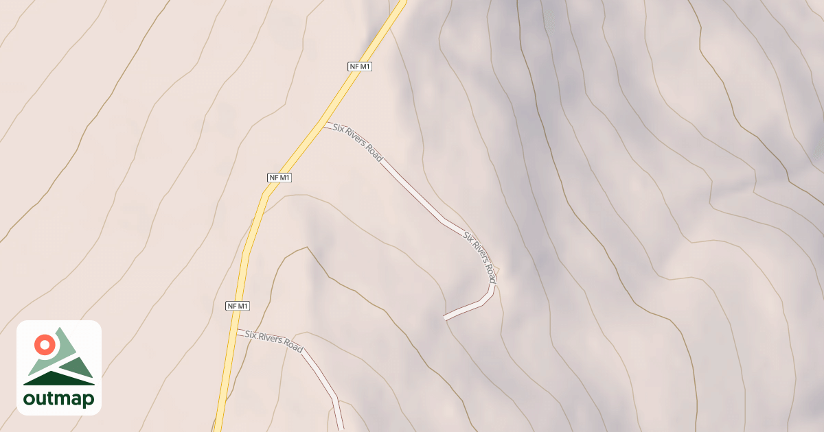 Map of SIX RIVERS