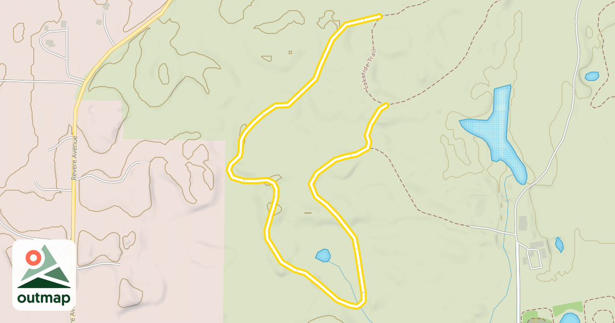 Map of Ironwood Trail