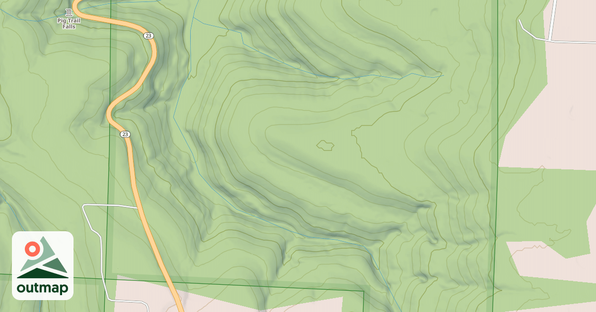 Map of USFS Motor Vehicle Use Map Roads {F6814DDD-D4F7-4A4F-9FED-845AD3B08435}