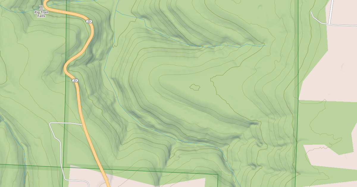 Map preview of USFS Motor Vehicle Use Map Roads {F6814DDD-D4F7-4A4F-9FED-845AD3B08435}