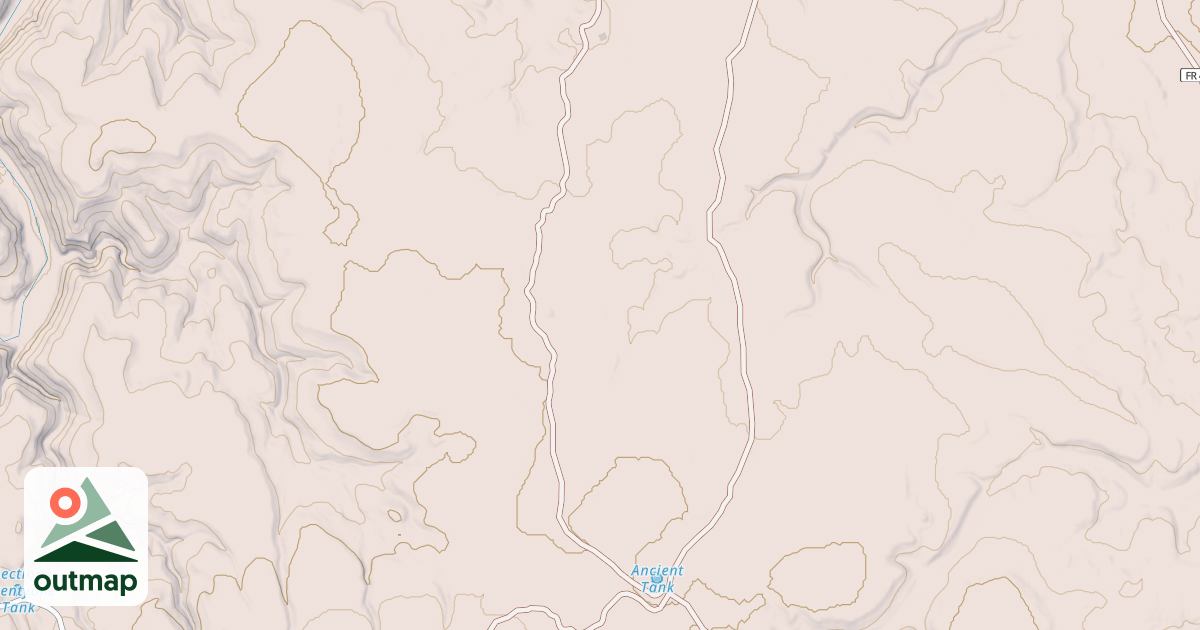 Map of USFS National Forest System Roads {A96E6FD1-D517-4DAE-B0F9-3E8A2DF3FDD7}