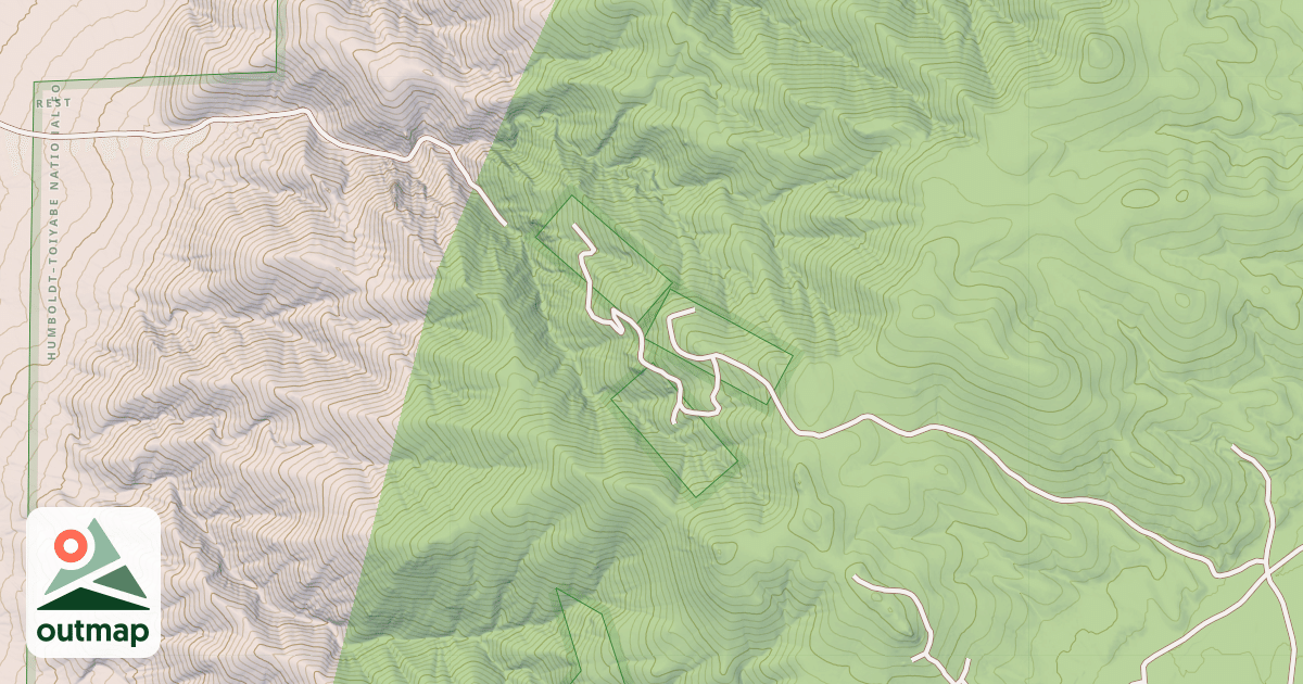 Map of GERMANY CANYON