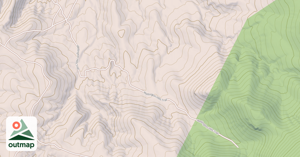 Map of WELLINGTON HILLS