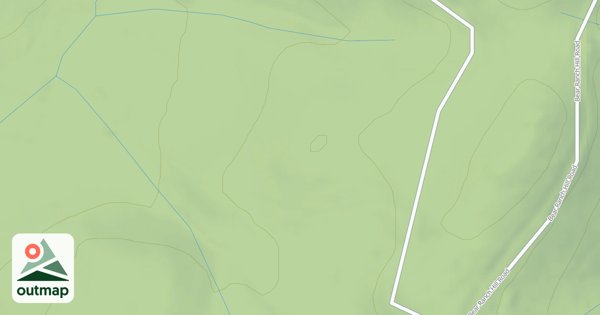 Map of MAGEE RIDGE SPUR D