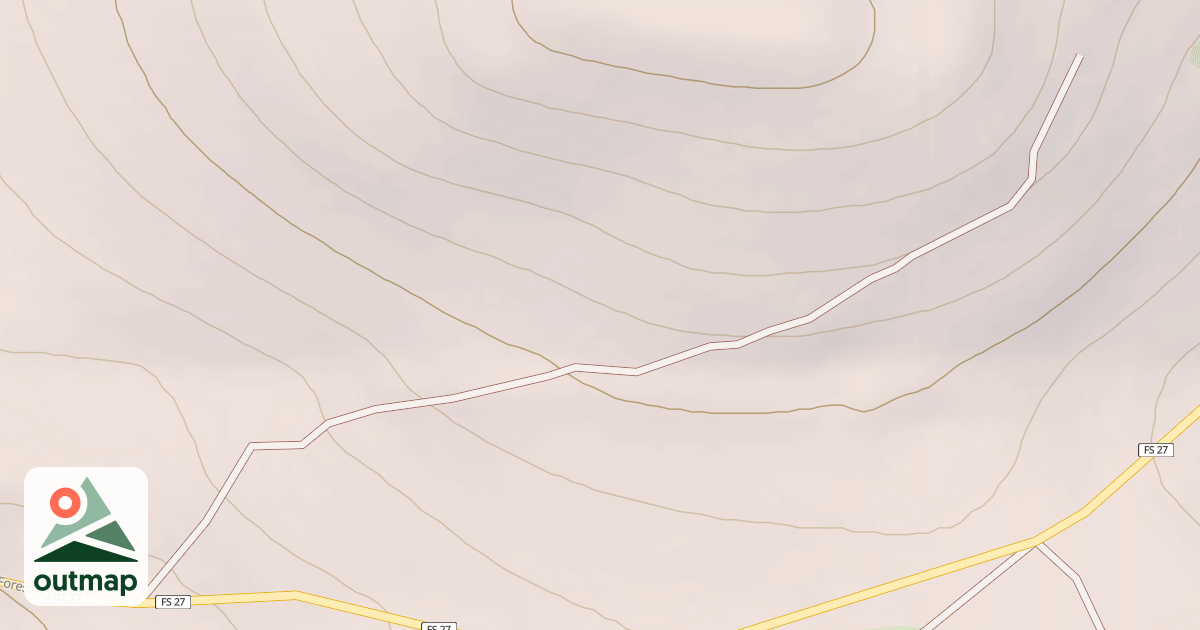 Map of USFS Motor Vehicle Use Map Roads {6596516D-6377-4E99-AEC3-59FED1CDCAB4}