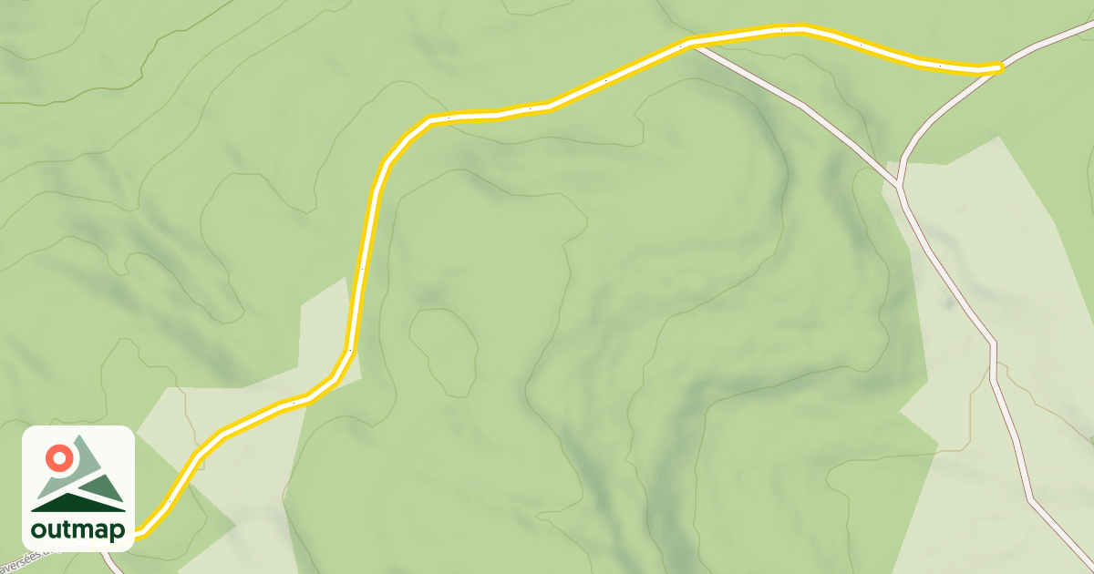 Map of Grandes Traversées du Jura