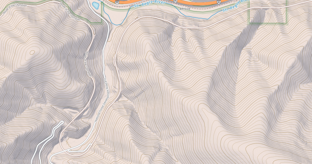 Map preview of OLD MILWAUKEE GRADE