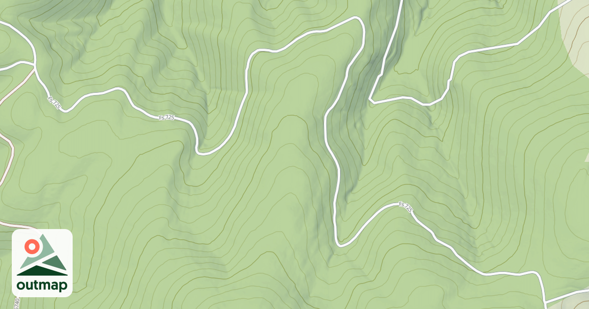 Map of (FDR) MINK CREEK