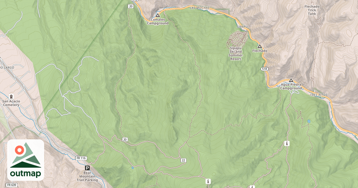 Map of COMALES