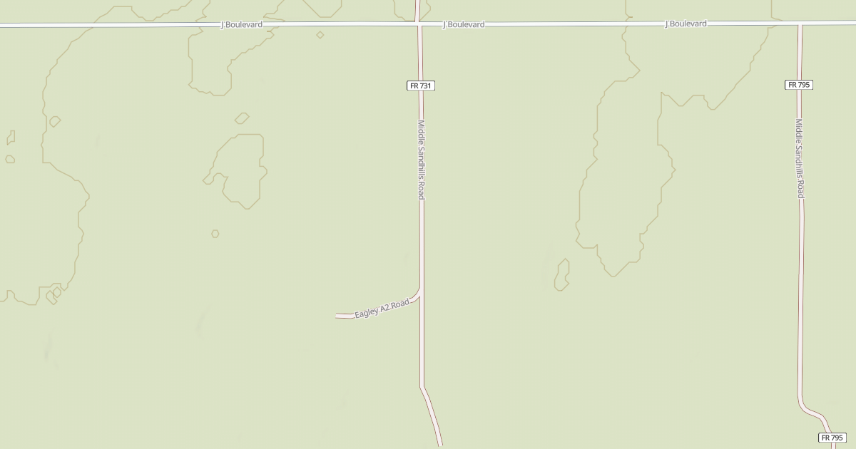 Map preview of MIDDLE SANDHILLS