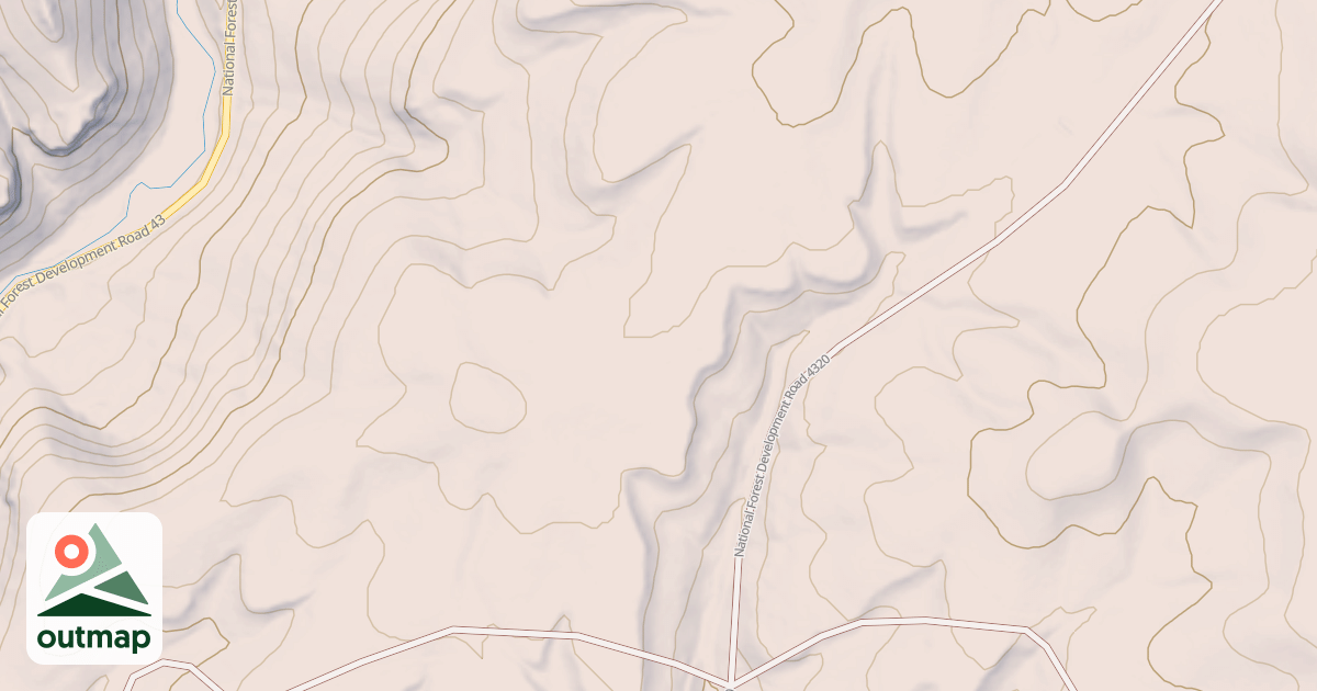 Map of USFS National Forest System Roads {0ECC7E2D-2F69-4762-97FA-0067DED5C97F}