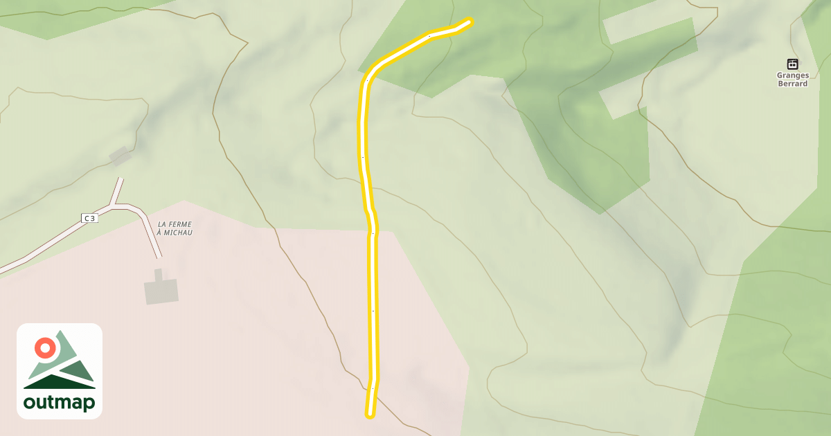 Map of Les Prises