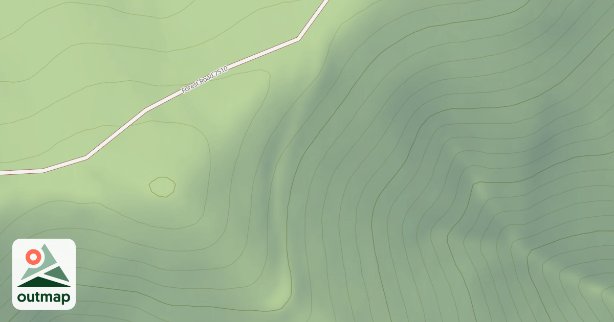Map of USFS Motor Vehicle Use Map Roads {EBBB2741-0385-46C3-A663-3BCC0020A8A2}