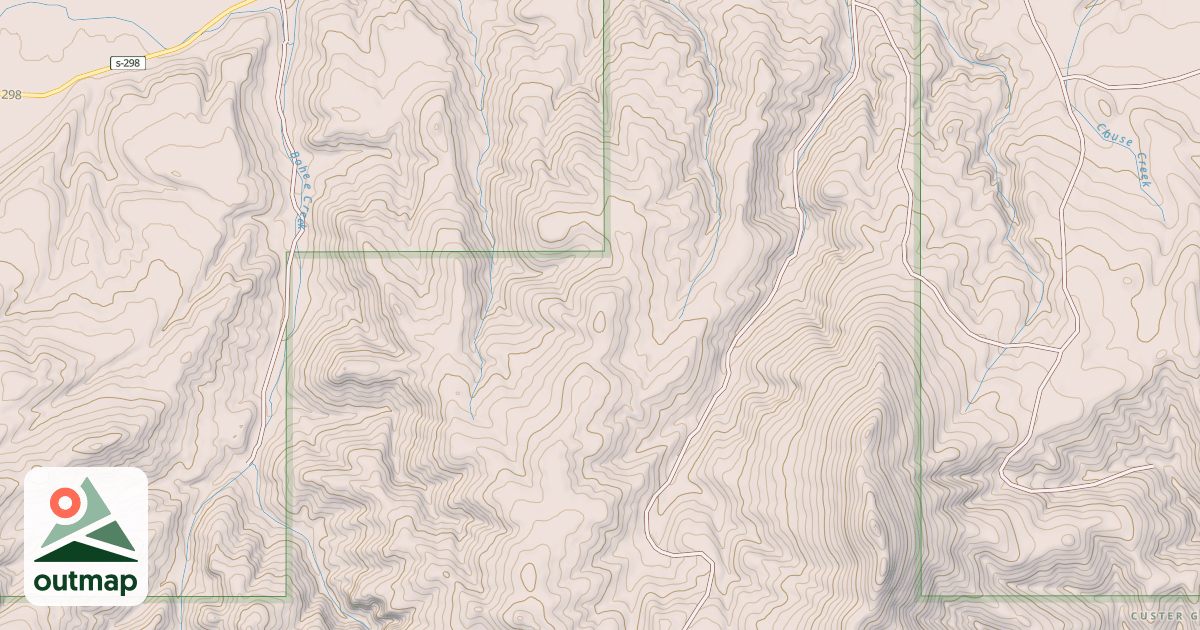 Map of Black Butte View