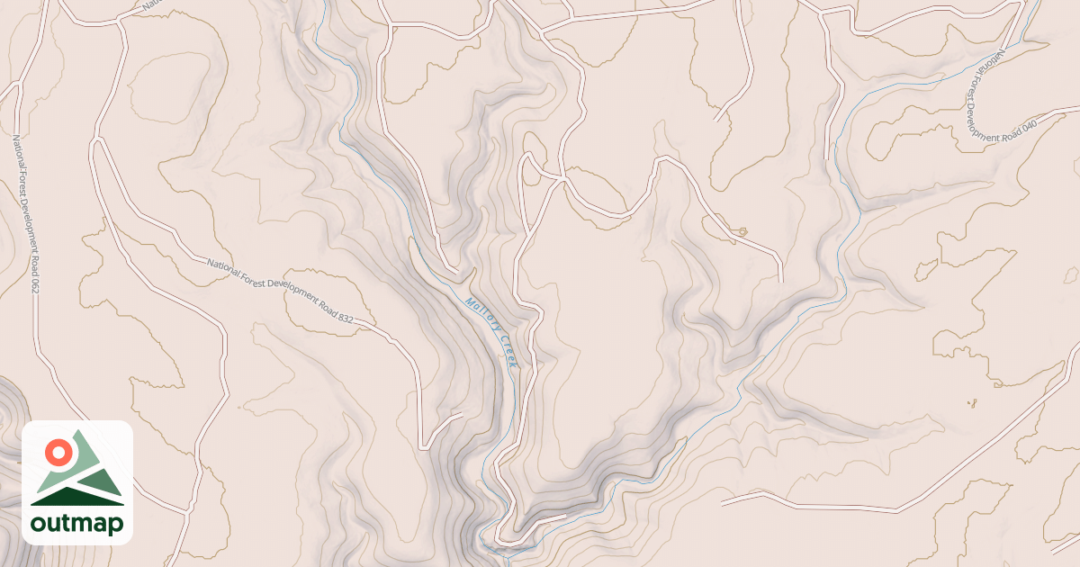 Map of USFS Motor Vehicle Use Map Roads {0F2E0E84-AB86-4DD5-8228-62DDFCF2DBA9}