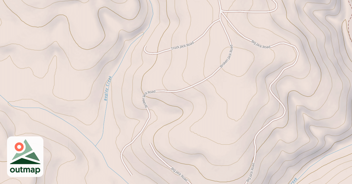Map of BROKEN JACK