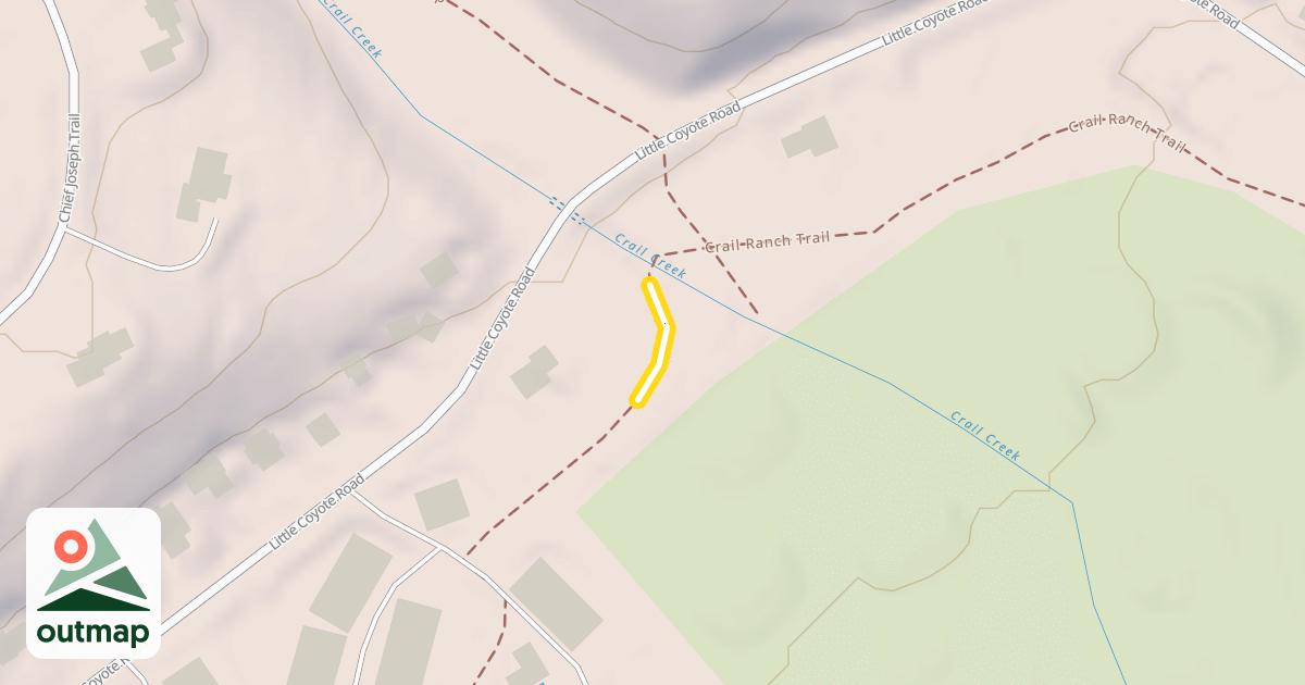 Map of Crail Ranch Trail