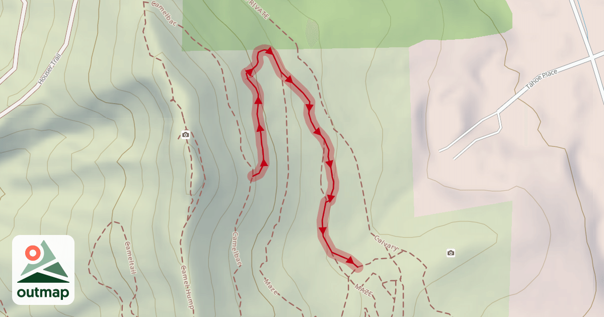 Map of D.H.O