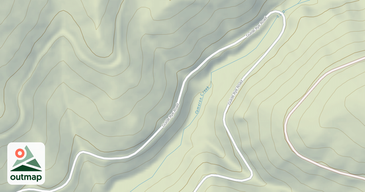 Map of (FDR) GUIDE-RYE