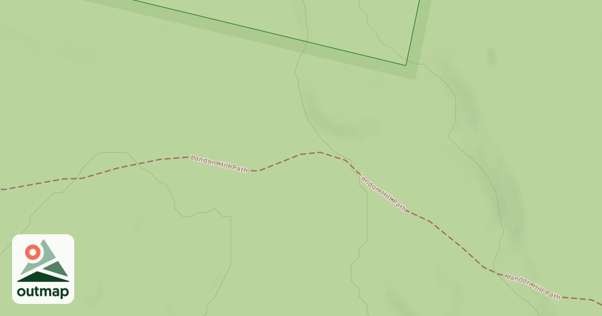 Map of Landon Hill Path