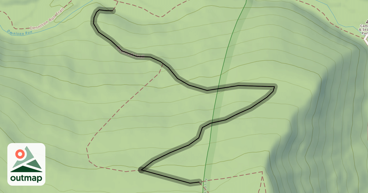 Map of Overlook Trail